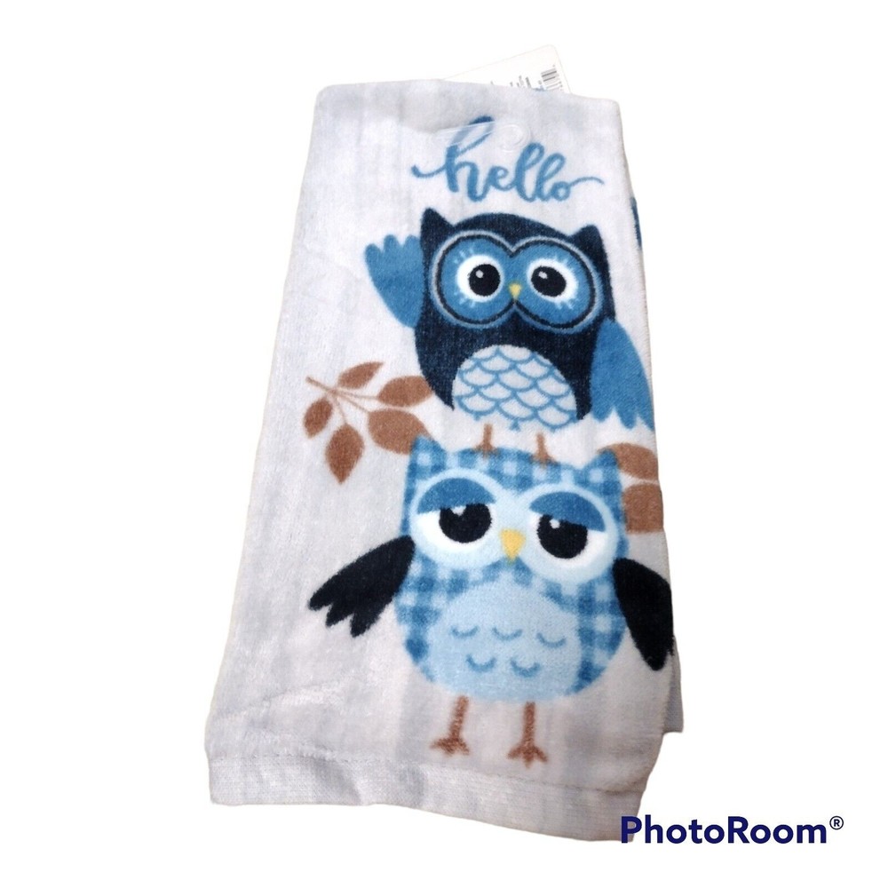Blue Owls Kitchen Hand Dish Towel Single NWT